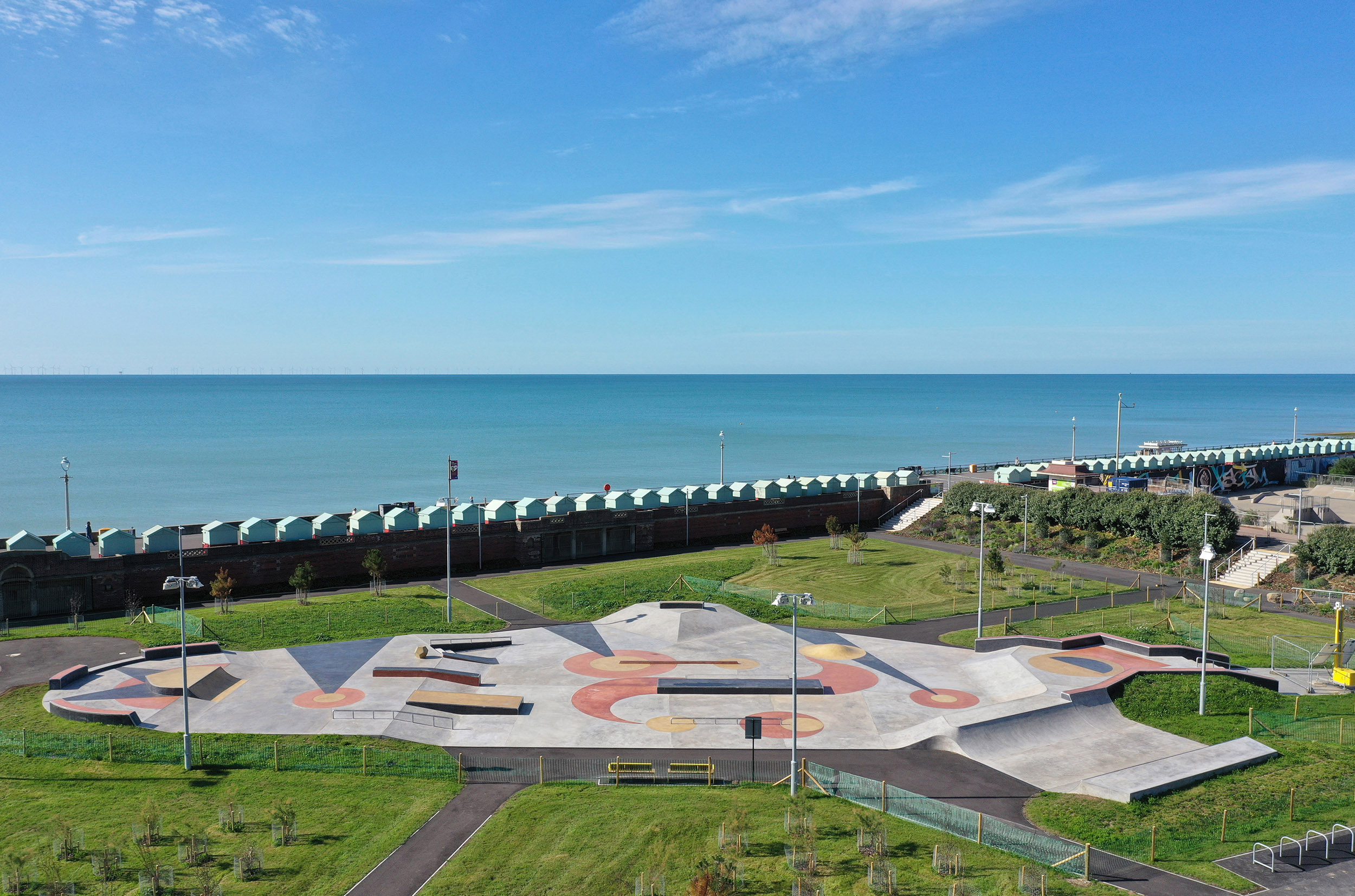Hove Beach Plaza Design And Build By Maverick Skateparks