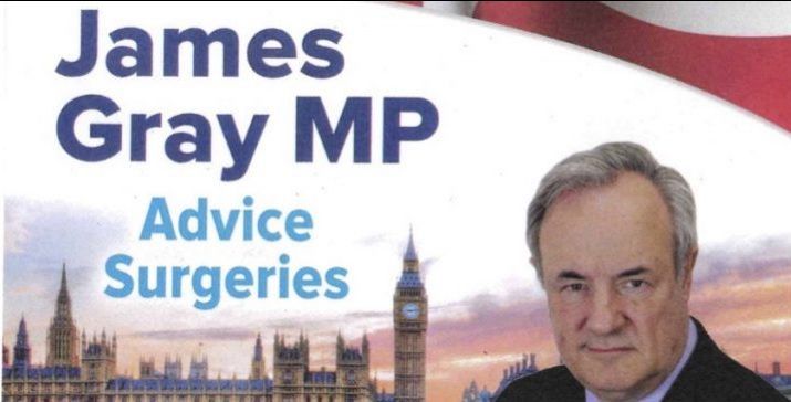 James Gray MP Poster