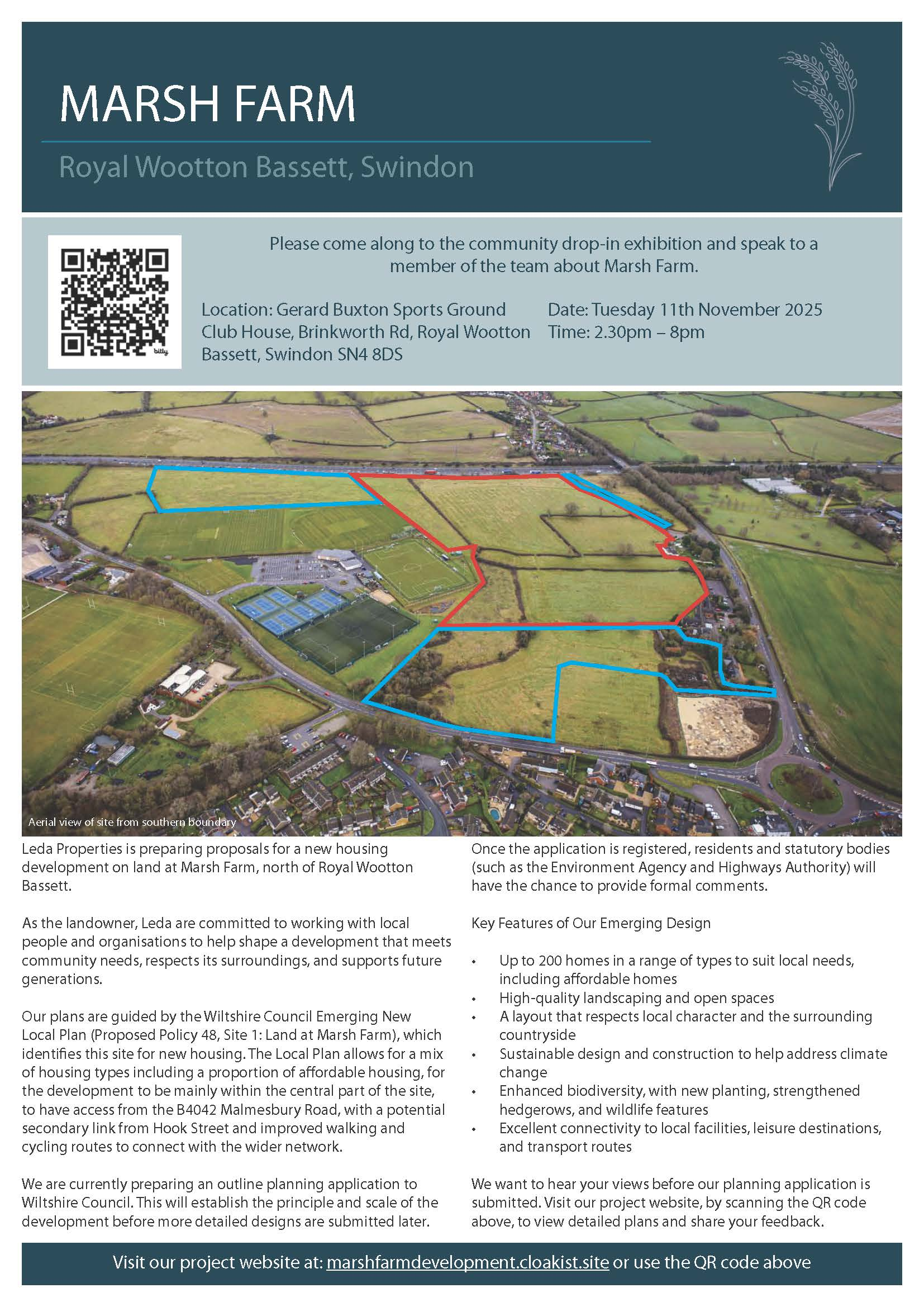 Marsh Farm Consultation Leaflet 1 Page