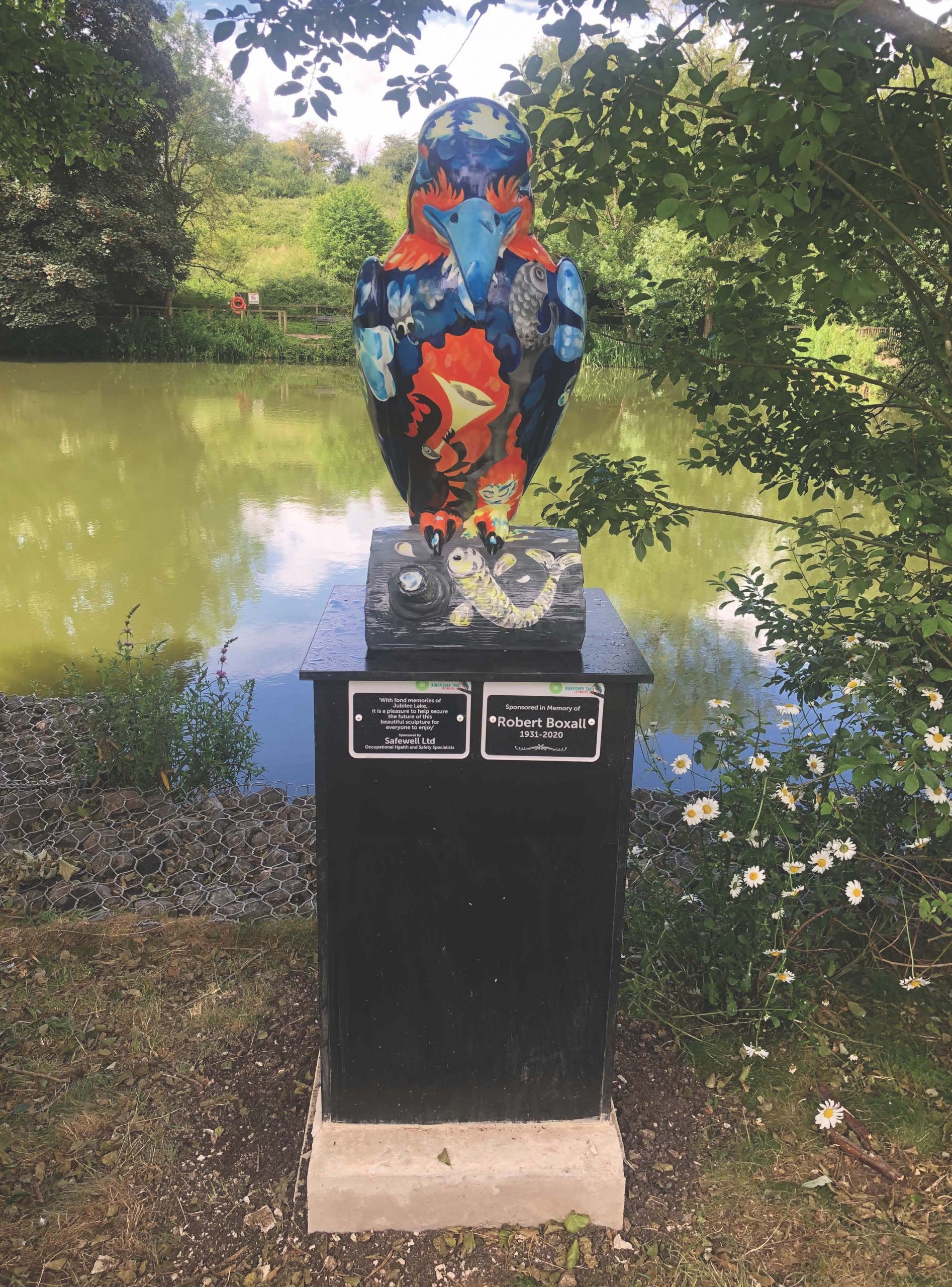 Kingfisher Returns to Jubilee Lake Royal Wootton Bassett Town Council