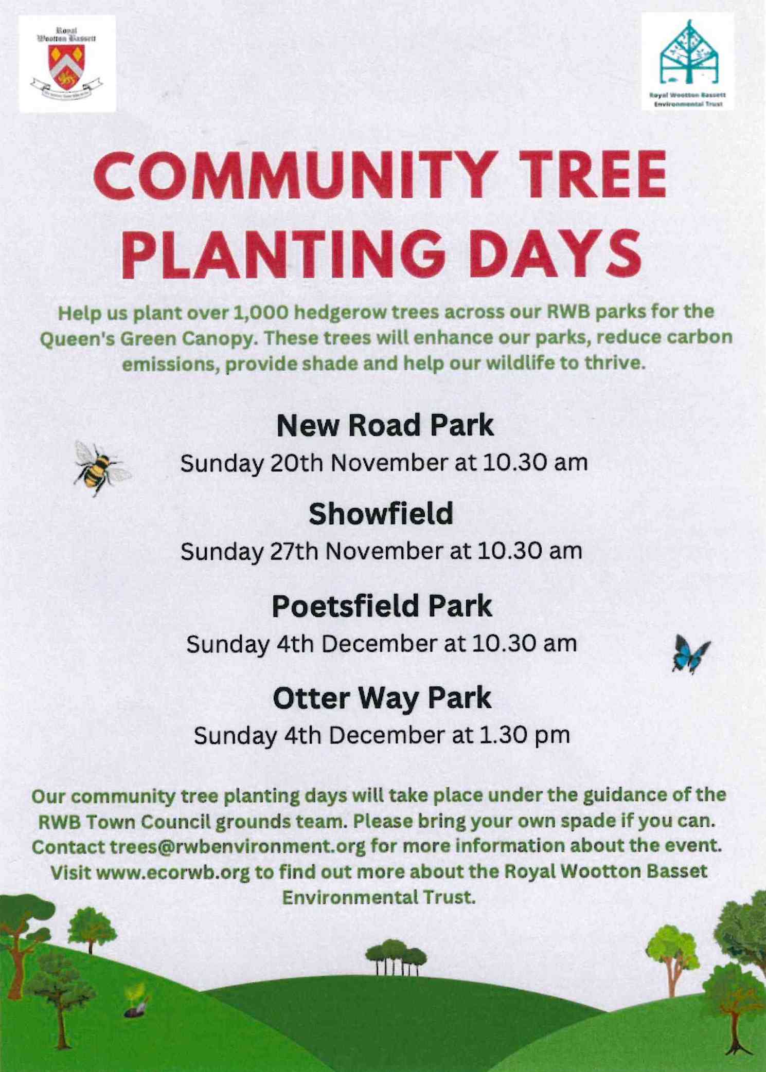 Community Tree Planting Days