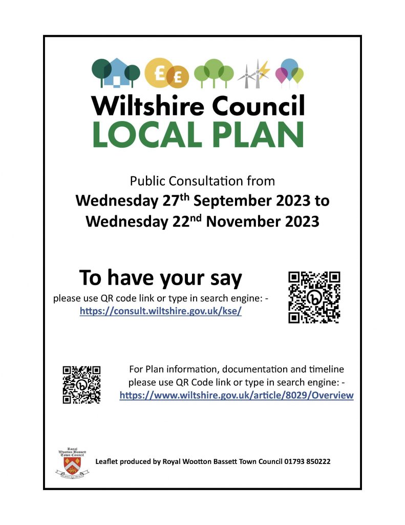 Wiltshire Local Plan Public Consultation Leaflet