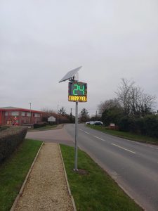 Photo of Speed Indicator Device on Marlborough Road