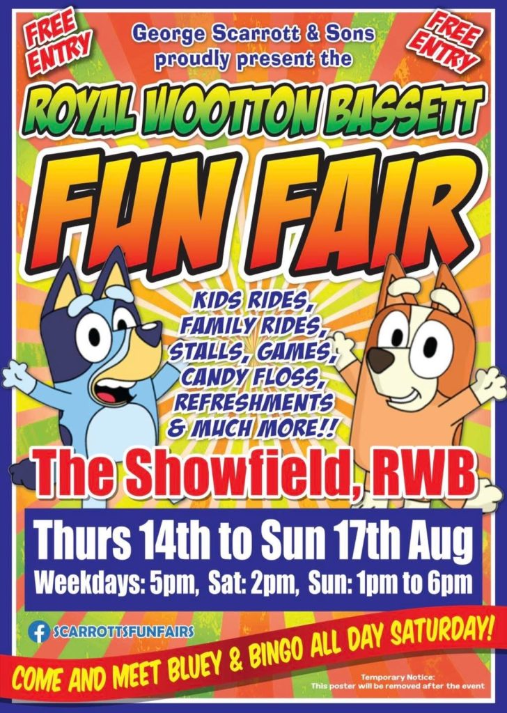 George Scarrott & Sons Fun Fair poster