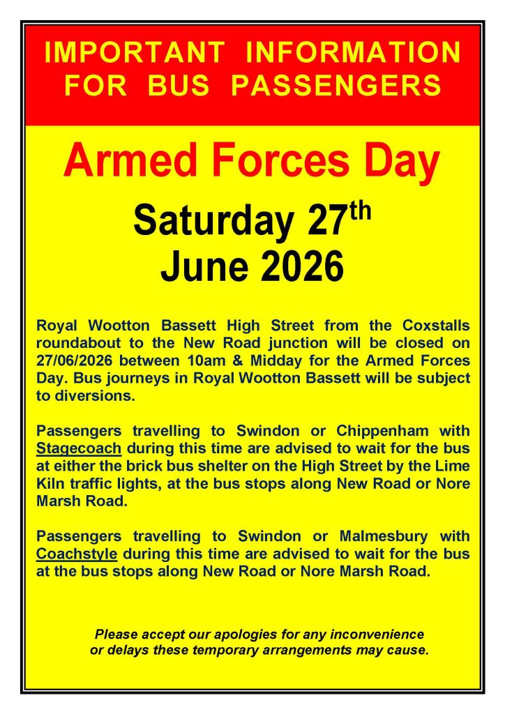 Bus Passenger Information Notice