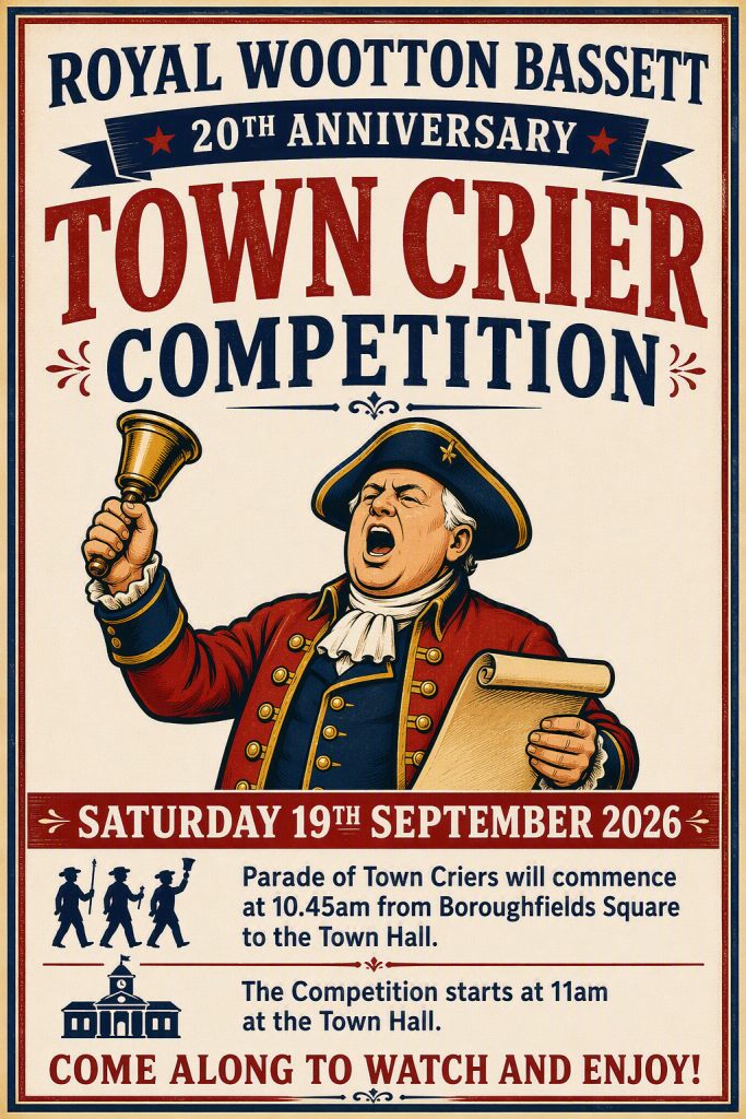 Town Crier Competition Poster